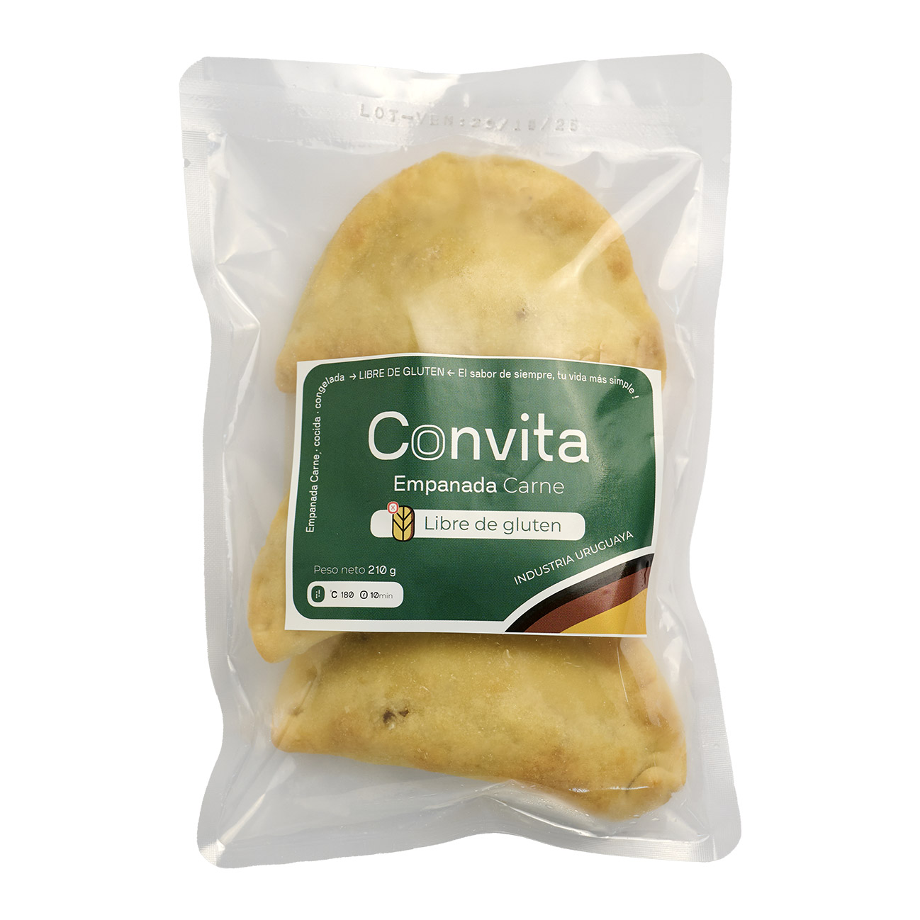Empanadas Convita Carne Congeladas x3